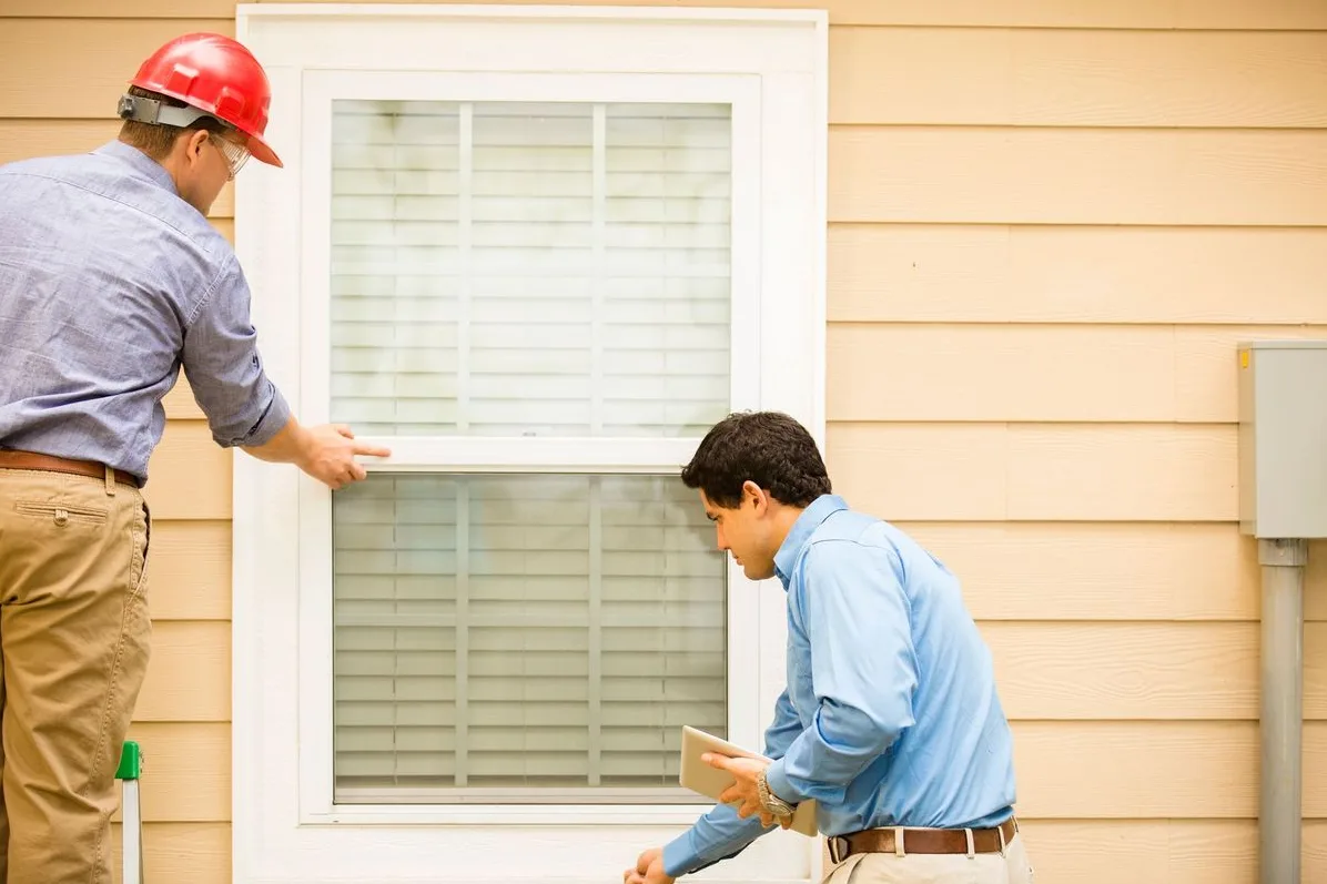 Window installation inspection before installing vinyl windows